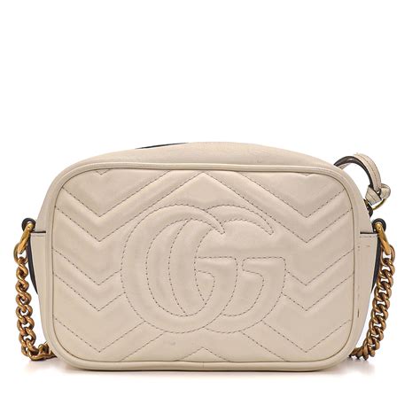 gucci shopping white bag|gucci white crossbody bag.